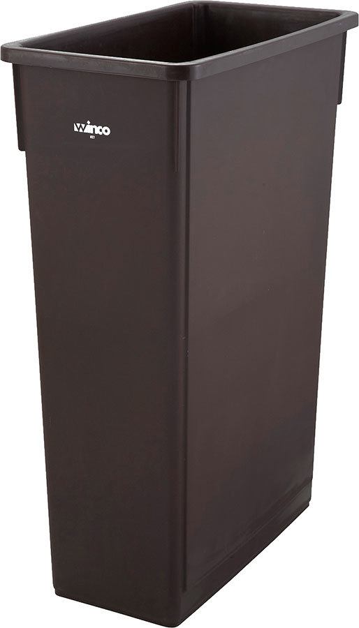 Winco PTC-44G Gray Trash Can - 44 Gallon