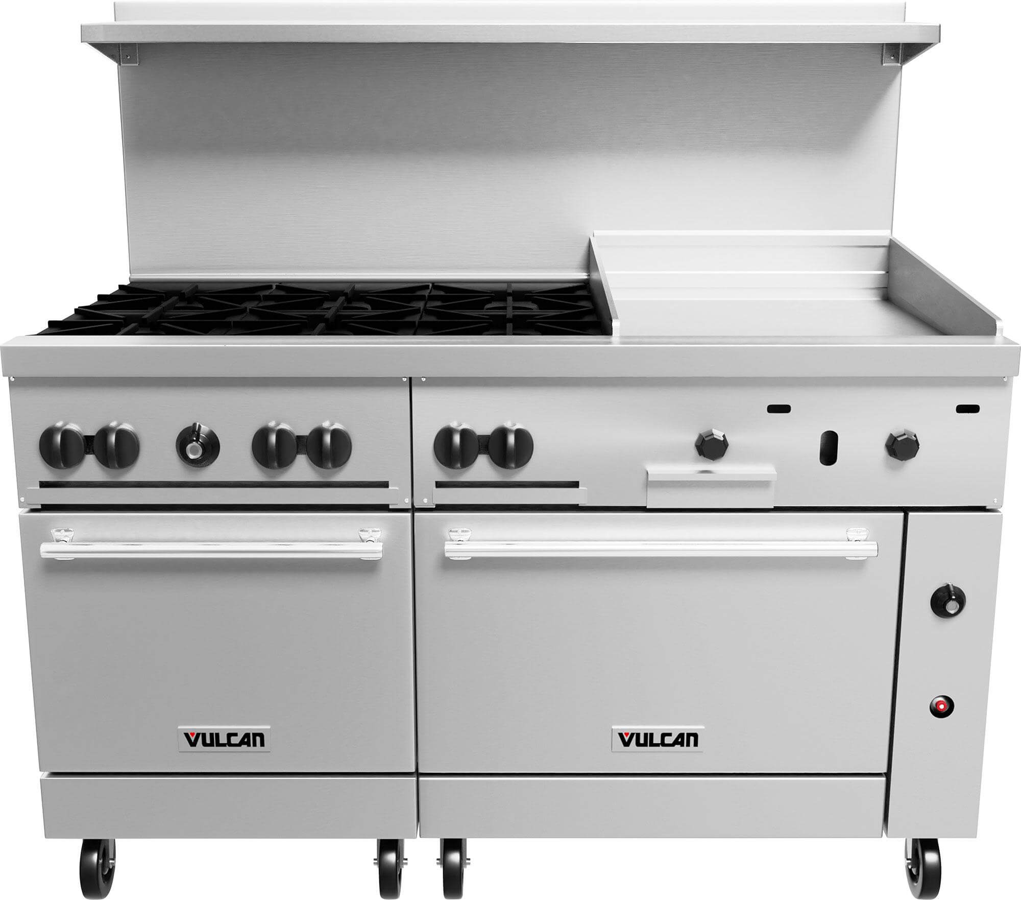 Vulcan 60SS-6B24GN, 6 Burner Natural Gas Restaurant Range w/ 24