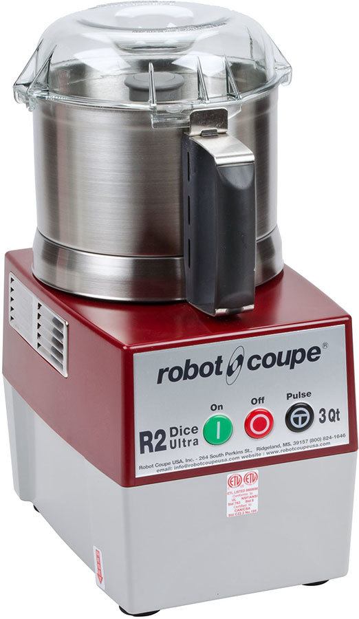Robot Coupe R2 Dice Ultra - Combination Food Processor, 3 Q