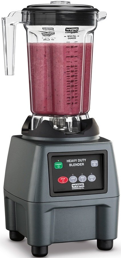 Waring CB15P, 128 oz Commercial Food Blender, 3 3/4 HP, 3 Speed