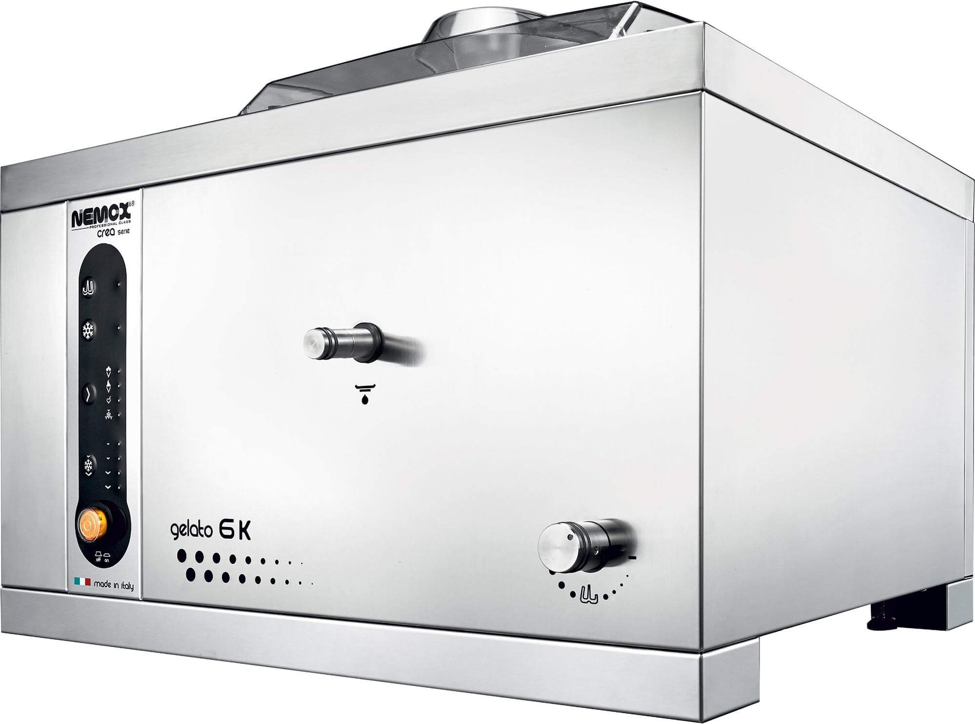 Nemox Gelato 6K, 10.6 Qts/Hr Countertop Gelato Machine