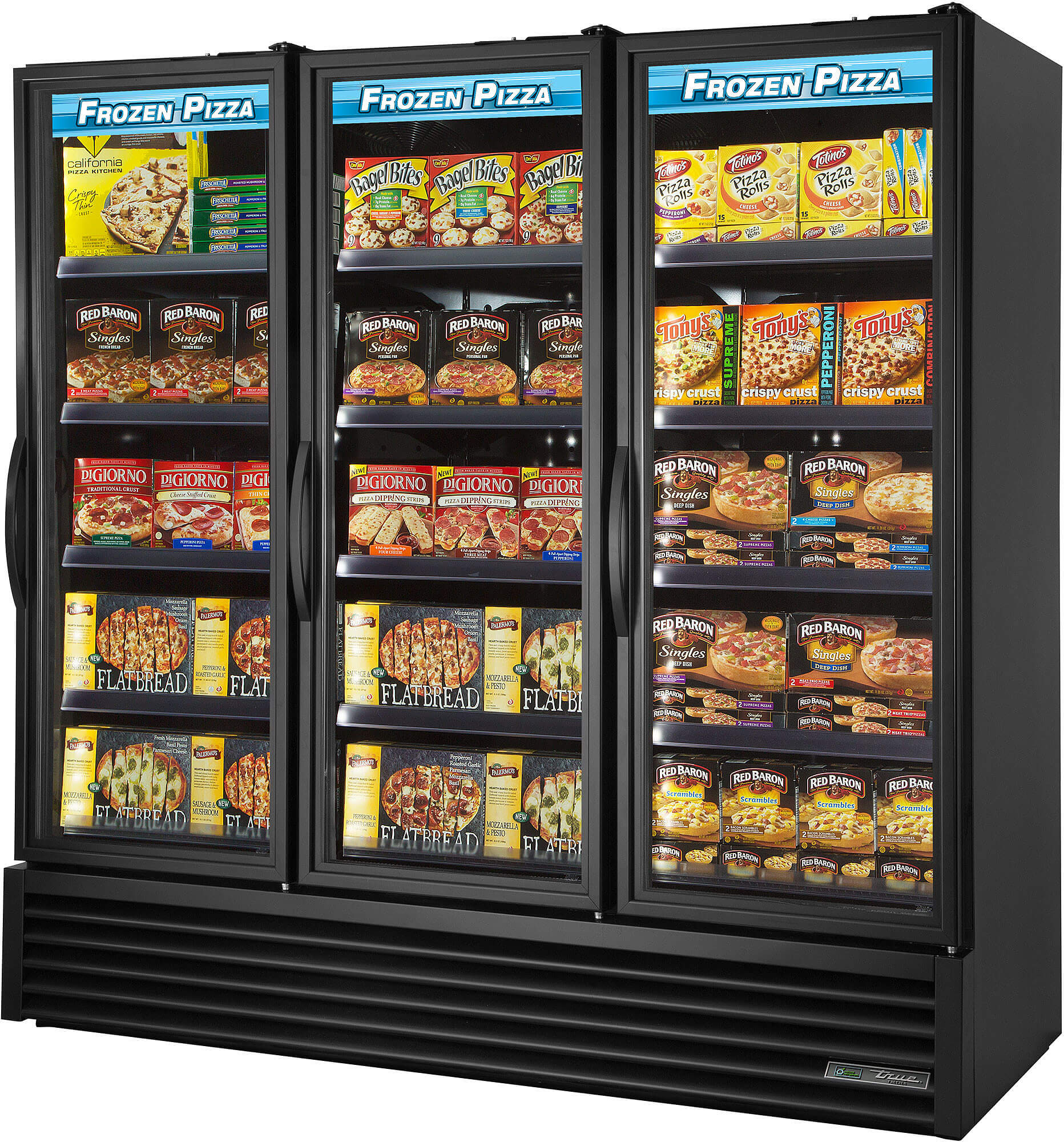 True FLM-81F~TSL01 Glass Door Merchandiser Freezer