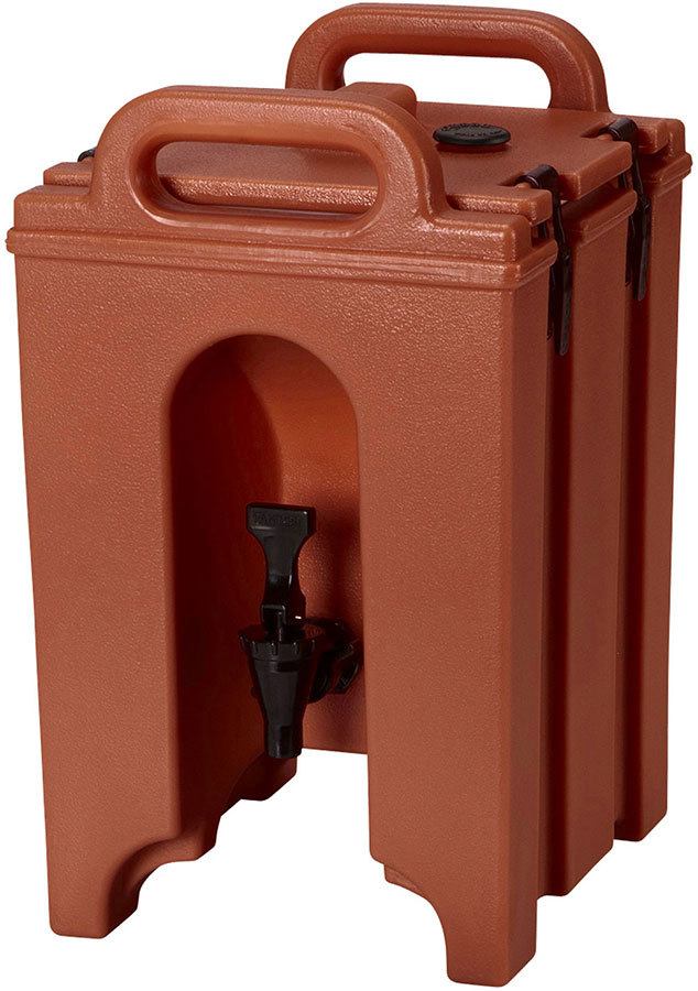 4.75 Gallon Dark Brown Insulated Beverage Dispenser