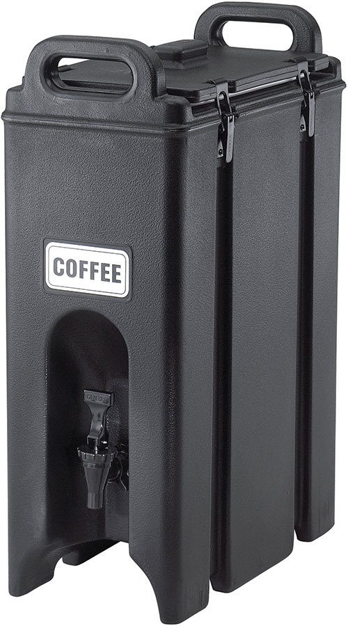 4.75 Gallon Dark Brown Insulated Beverage Dispenser