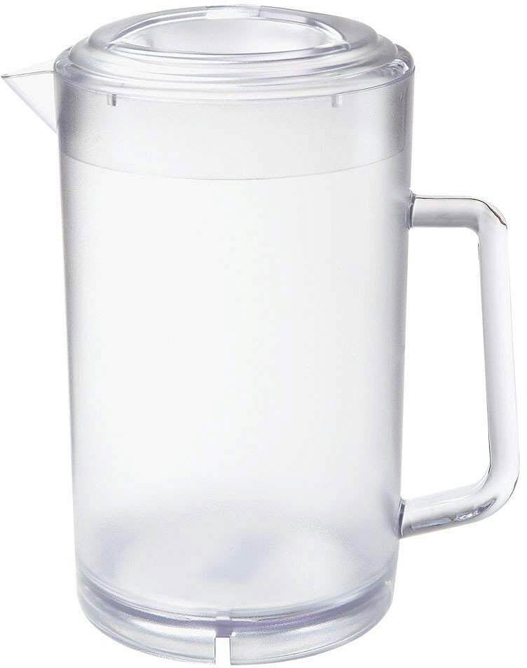 50oz Crystal Clear Plastic Beverage Pitcher - Break Resistant