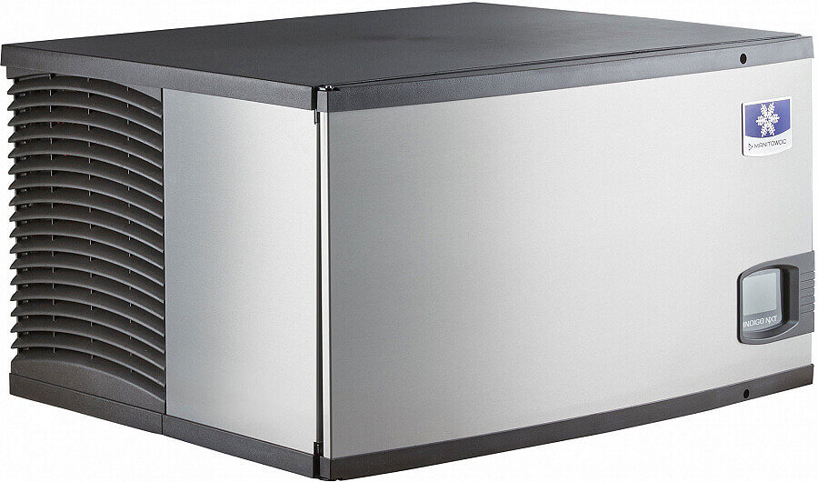 Manitowoc IYT0300A/D400 310 lb Indigo NXT? Half Cube Ice Maker w/ Bin - 365 lb Storage, Air Cooled, 115V