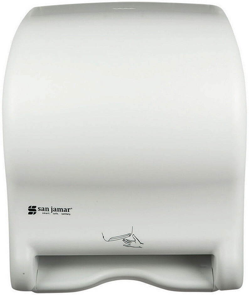 Smart Essence Commercial Electronic Paper Towel Dispenser in Black