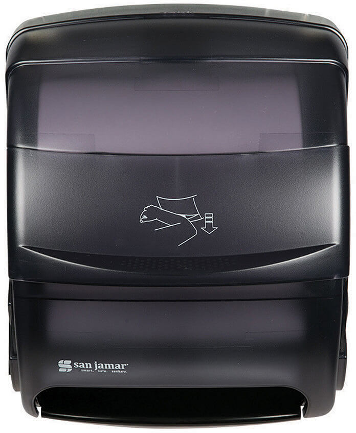 San Jamar T850TBK, Integra™ Manual Paper Towel Dispenser, Black