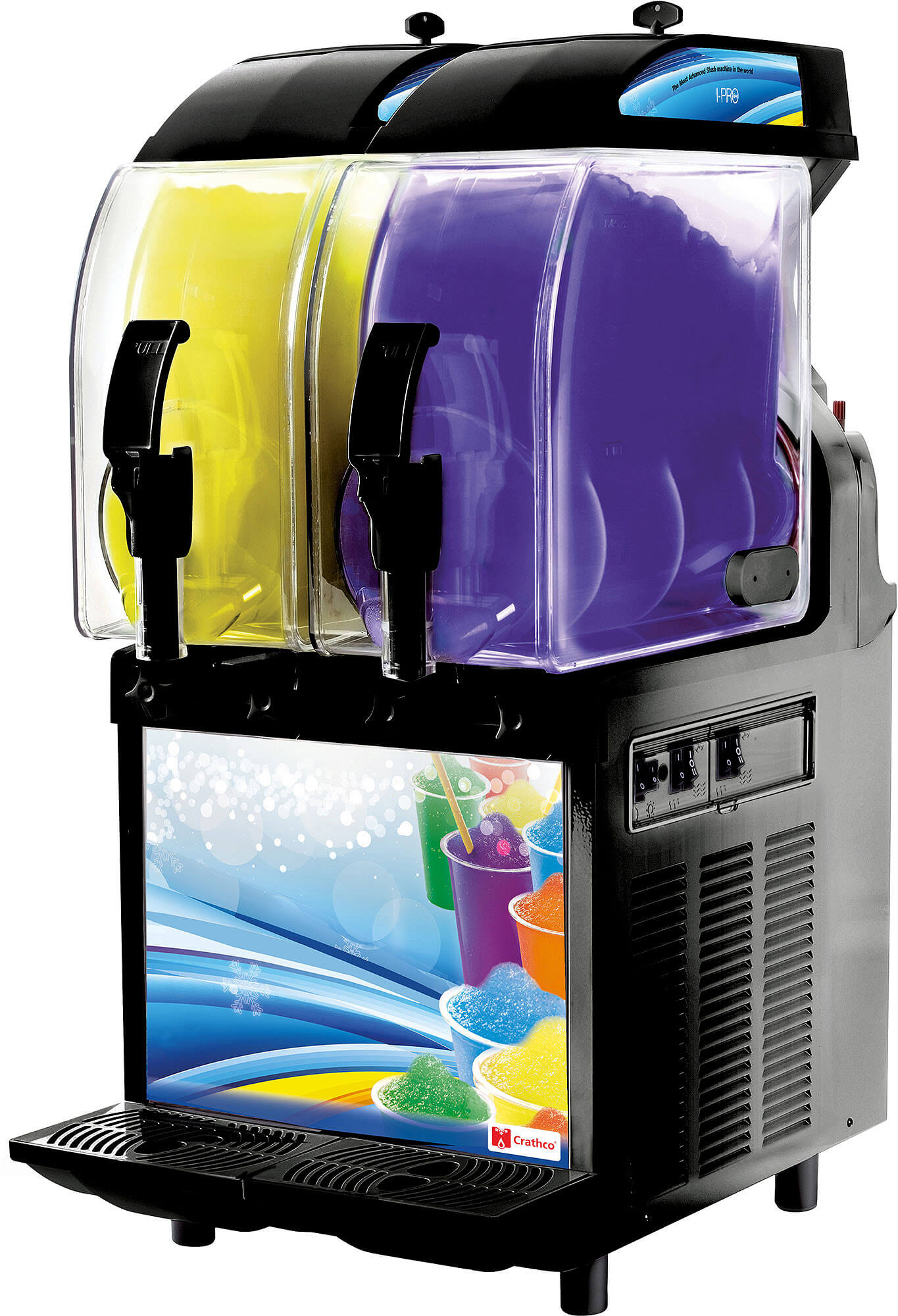 Crathco I-PRO 2M W/ LIGHT (LV560535), Double 2.9 Gallon Frozen