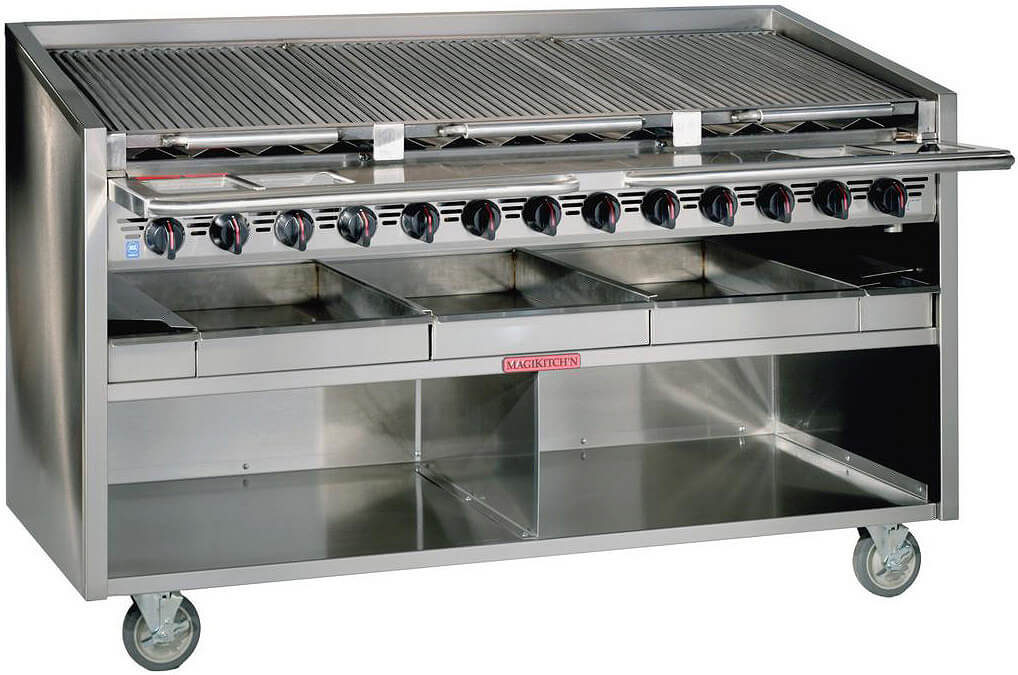 MagiKitch n FM RMB 660 Freestanding Gas Charbroiler