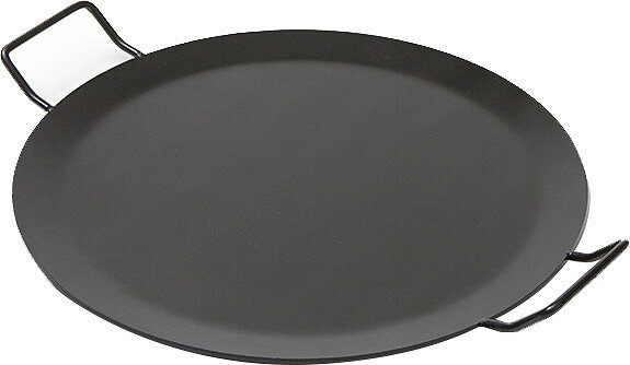 American Metalcraft GS18 18 Round Wrought Iron Griddle with Matching Stand