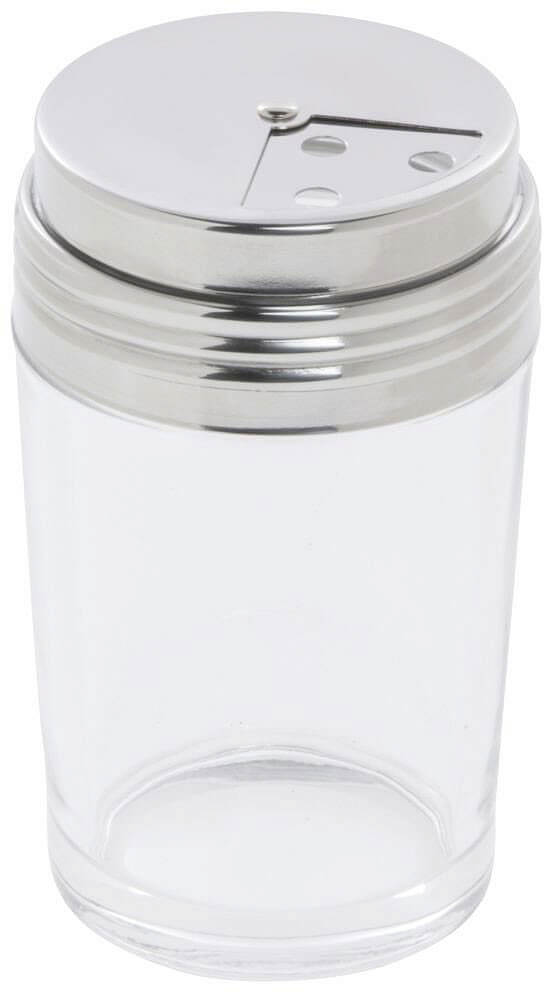 American Metalcraft GLAST2 2 oz. Clear Glass Contemporary Spice