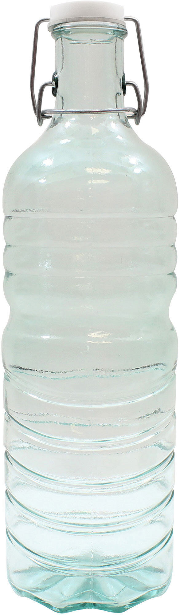 TableCraft 6632, 50 oz Resealable Glass Water Bottle