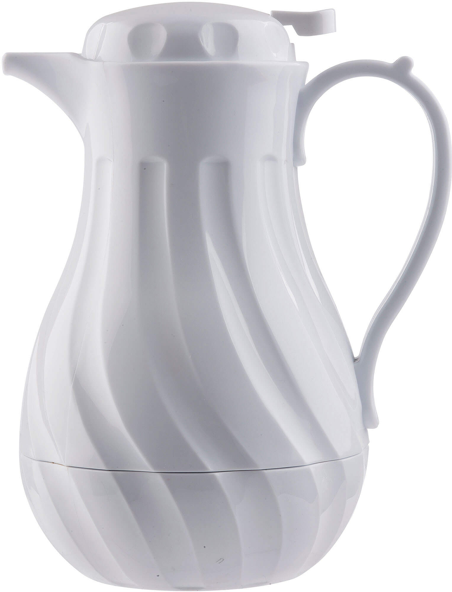 TableCraft 1001302, 20 oz Connoisserve™ Plastic Coffee Decanter, White