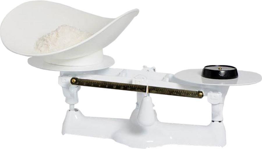 Penn Scale 431 P, Food Grade Footed Plastic Scoop (White)
