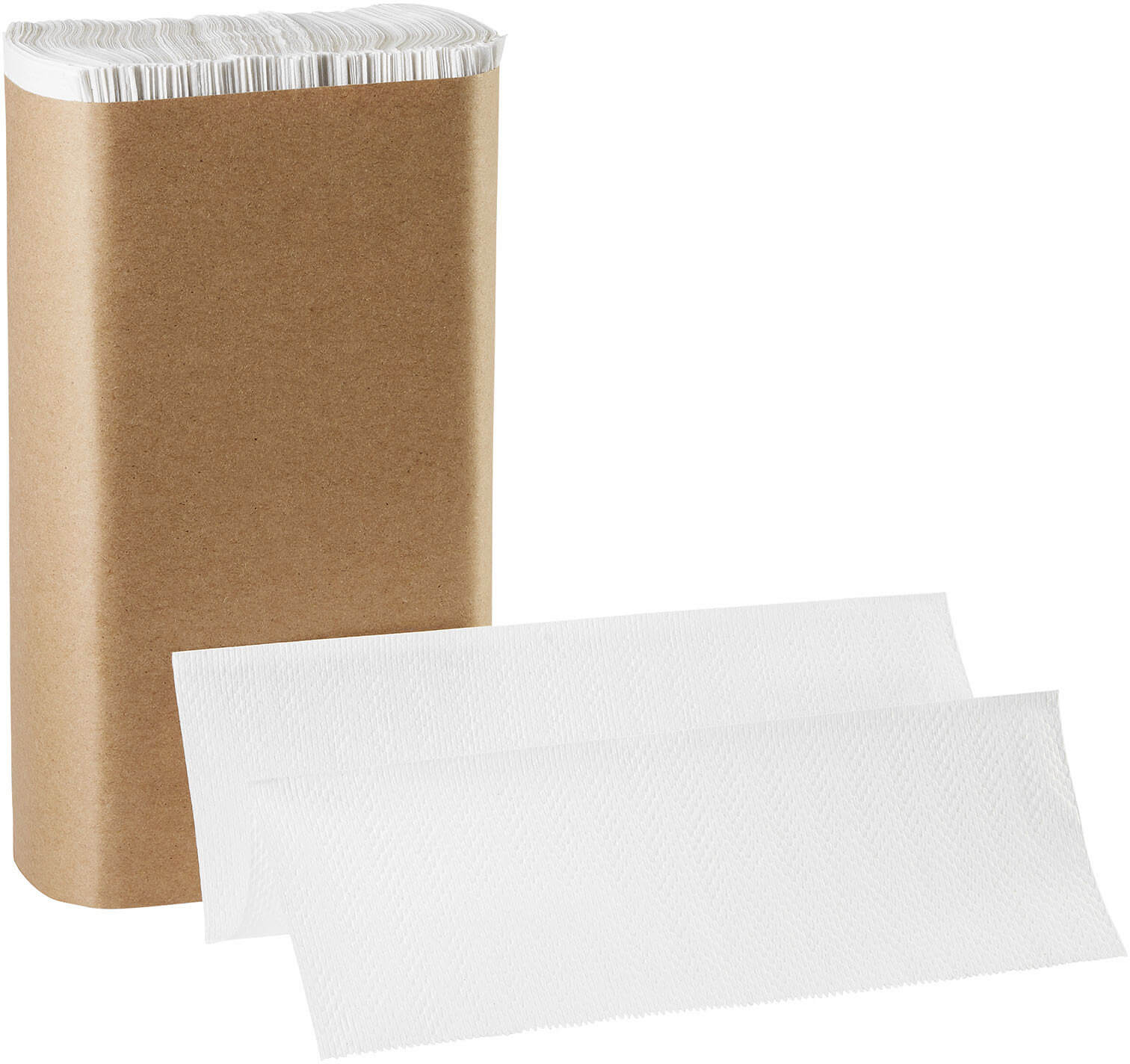Pacific Blue 24590, 250 Count M-Fold Paper Towels, White (16/case)