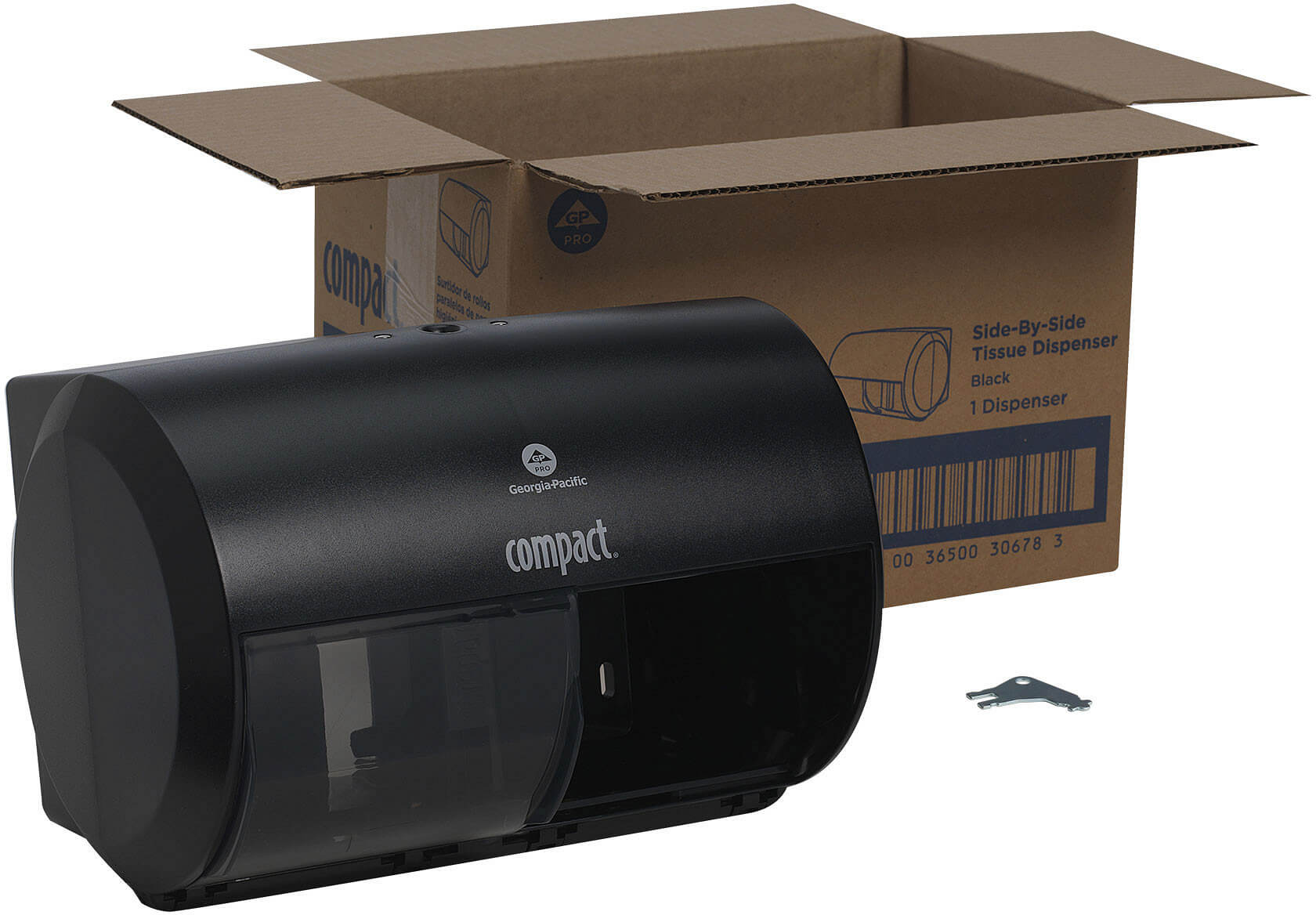 Georgia-Pacific 56784A, Compact™ Side-by-Side Double Roll Toilet