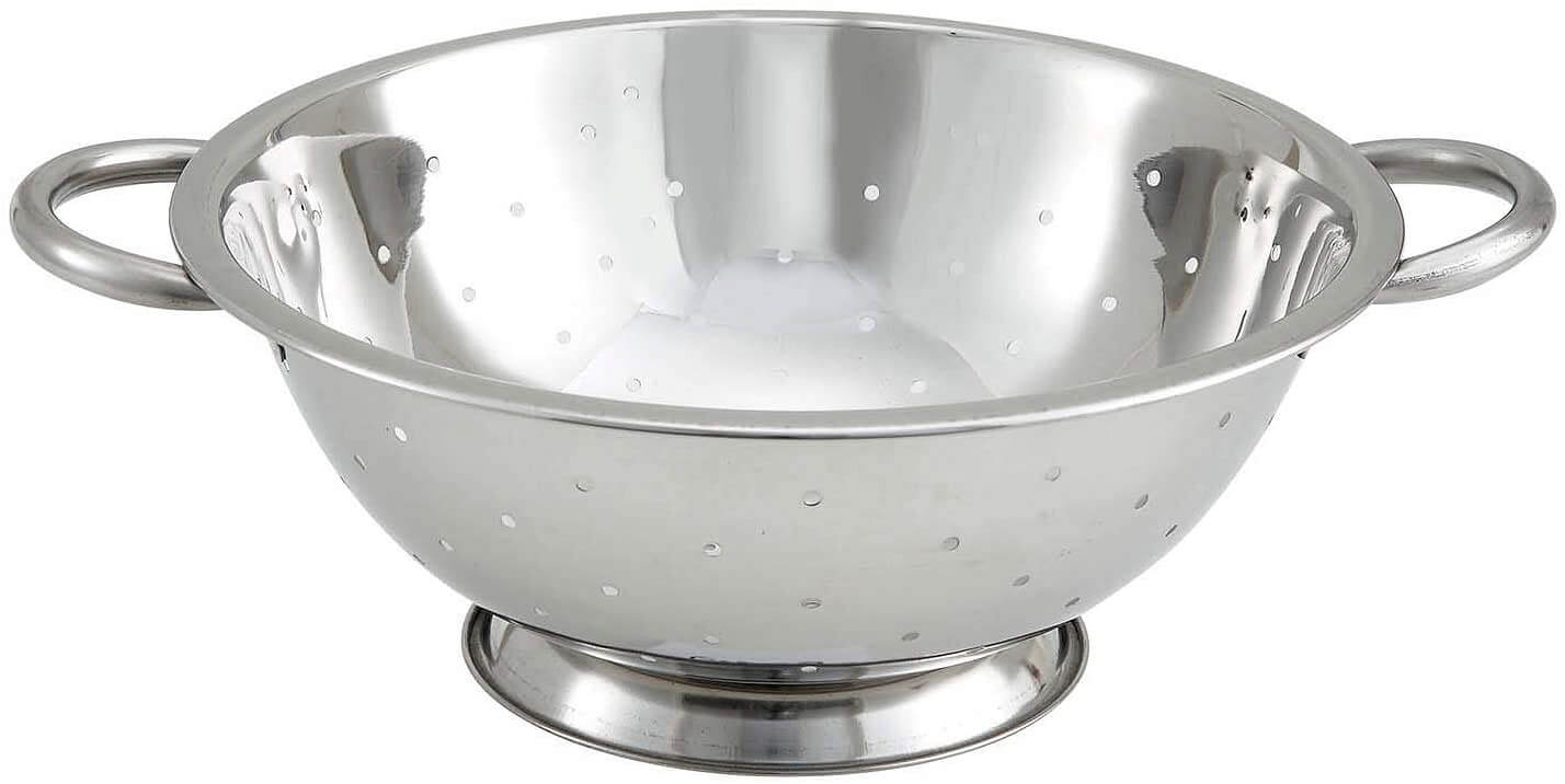 Choice 8 Qt. Stainless Steel Fine Chinese Colander