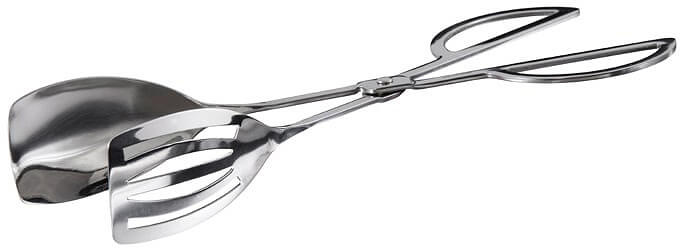 Winco ST-2 Salad Tongs 10 Double Spoon