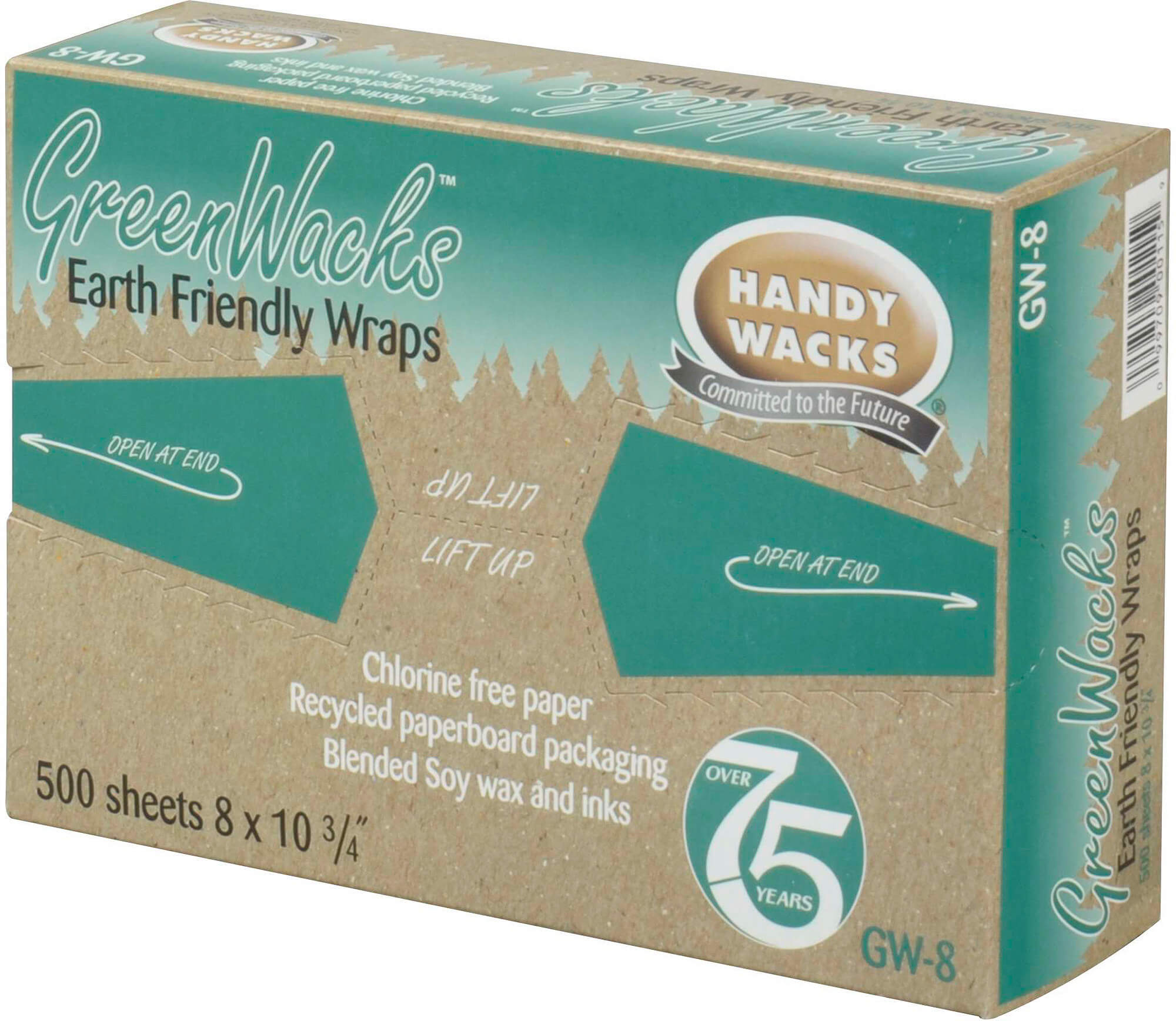 Handy Wacks GW-8, 500 Count 10 3/4