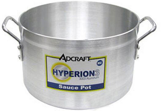 Winco ASHP-60 - 60 Qt Aluminum Sauce Pot