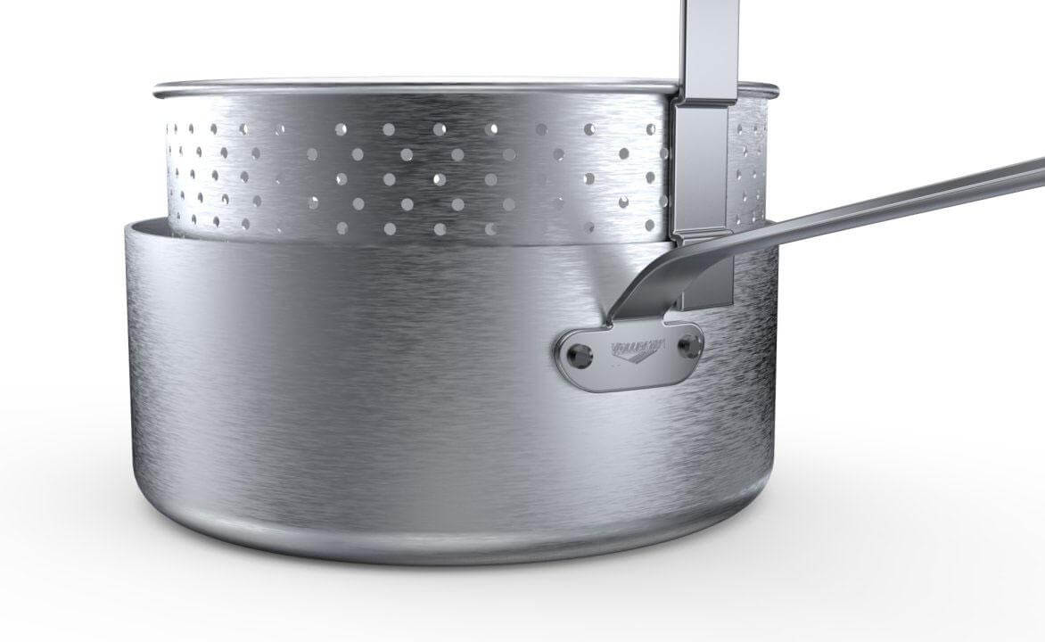 Vollrath 681112, 12 Qt Wear-Ever Aluminum Fryer Pot w/ Basket