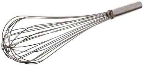 American Metalcraft (PW10) 10 Stainless Steel Piano Whip