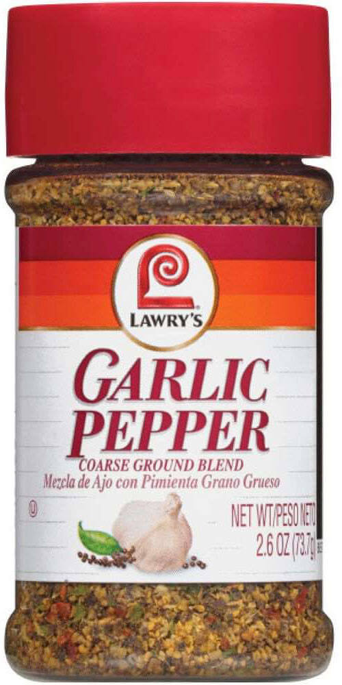 Lawry's by McCormick 2150004300, 2.6 oz Coarse Ground Garlic