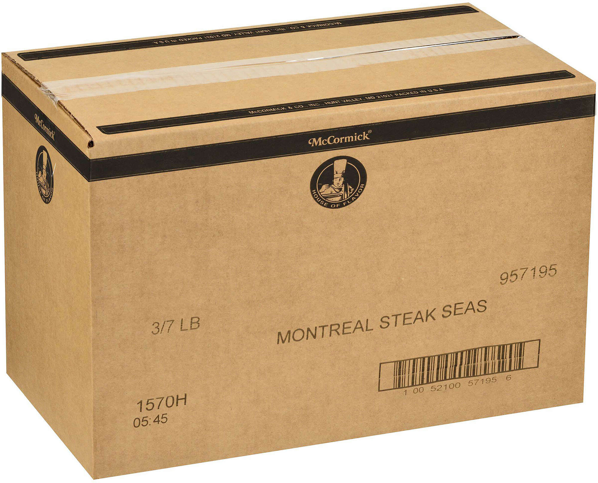 McCormick 957195, 7 Lb Grill Mates Montreal Steak Seasoning (3/case)