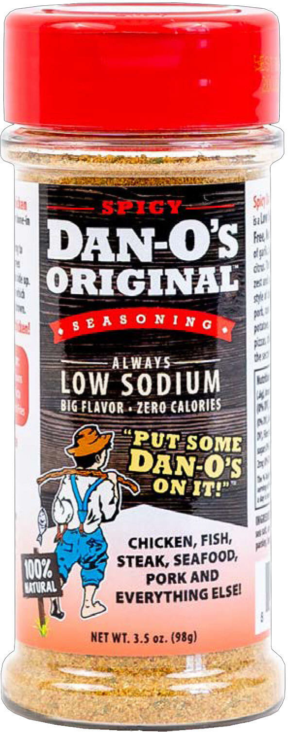 2) Dan-O's Spicy Seasoning - All Natural, Low Sodium, No Sugar (3.5 Oz)