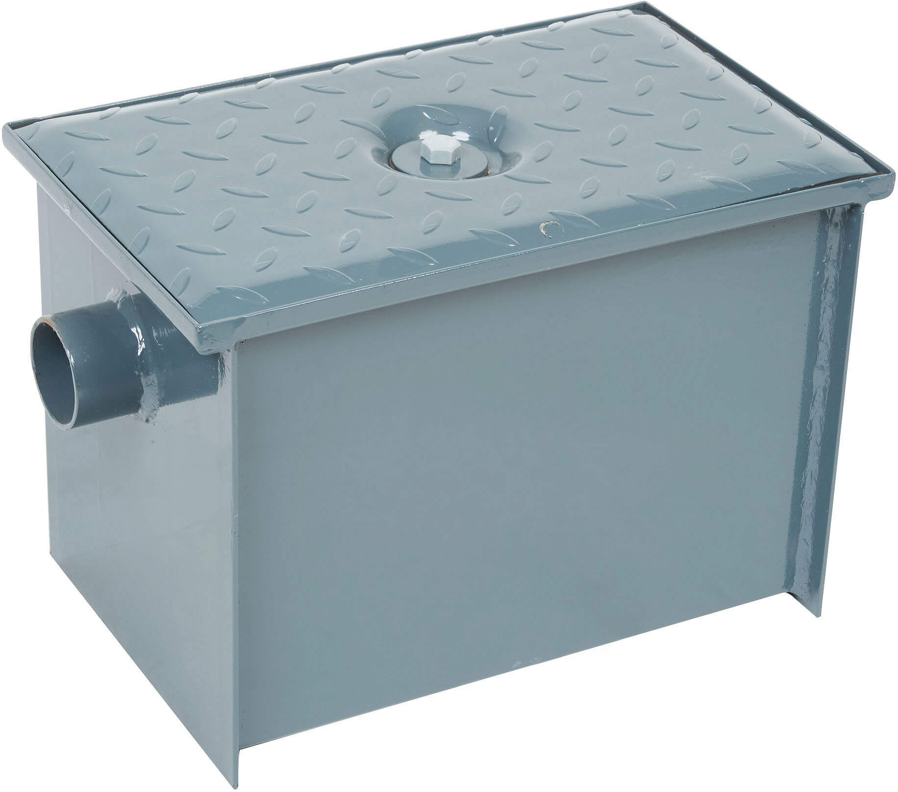 Watts WD-4, 8 Lb Steel Grease Interceptor, 4 GPM