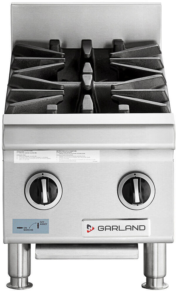 Garland GTOG36-6 Natural Gas 6 Burner 36 Countertop Range - 180,000 BTU