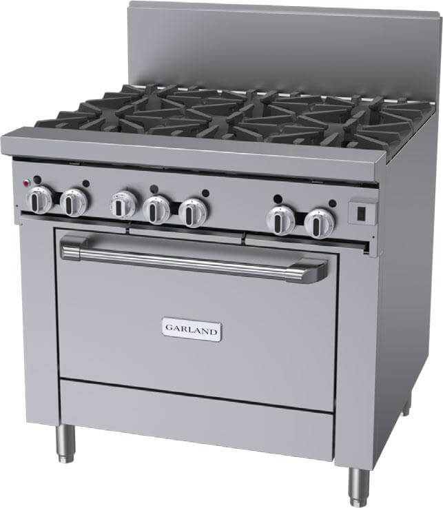 新品✨SCOT CULB フェンネル FENNEL パーティドレス 22800円 Garland GFE36-6C, 6 Burner Gas Restaurant Range, 1 Convection Oven