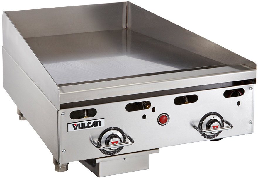 Vulcan MSA24-101, 54,000 Btu Natural Gas Griddle, Countertop