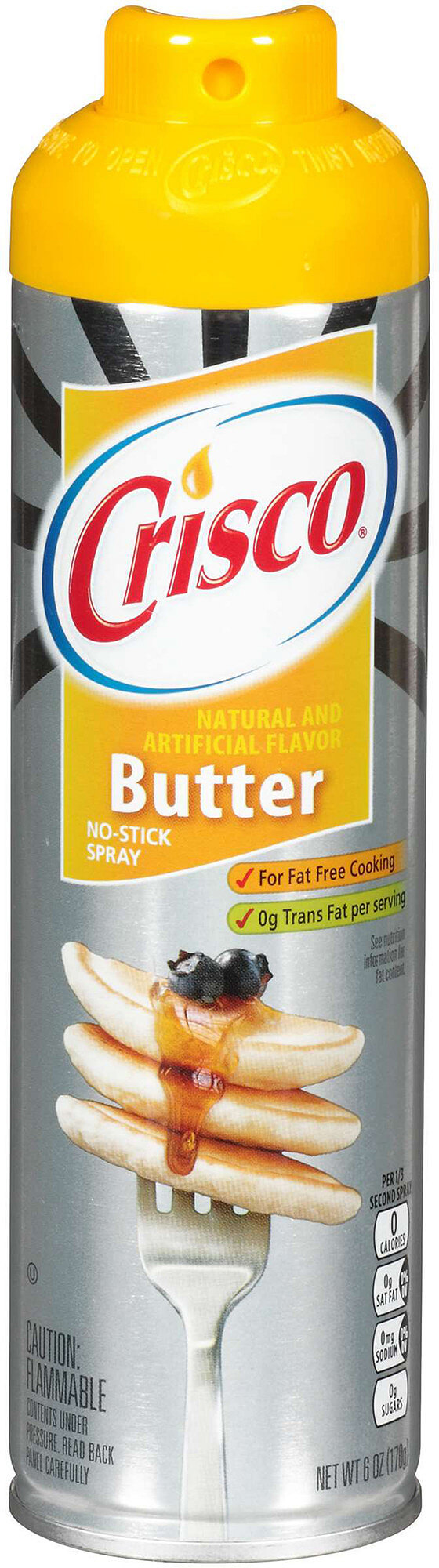 Crisco 5150072004, 6 oz Butter Flavor Cooking Spray (12/case)