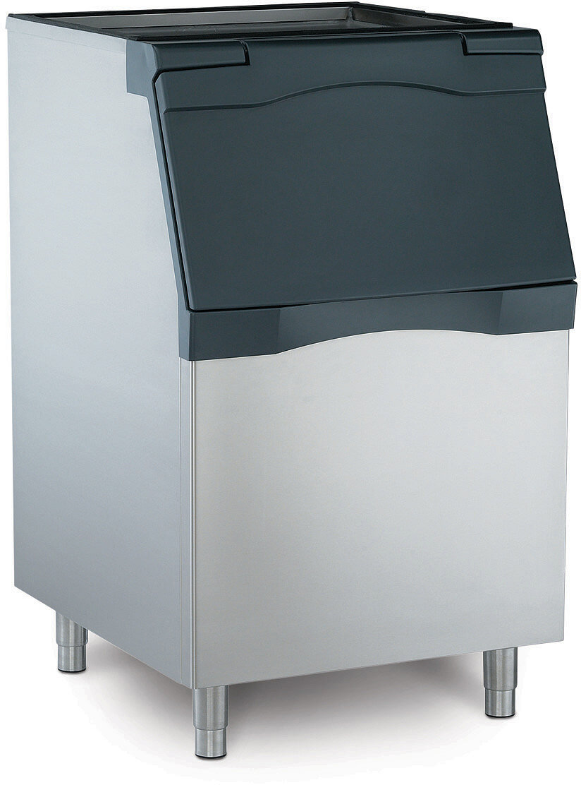 Ice Storage Bin, 30 x 34, 536 lbs Capacity, Stainless Steel, Scotsman  B530S