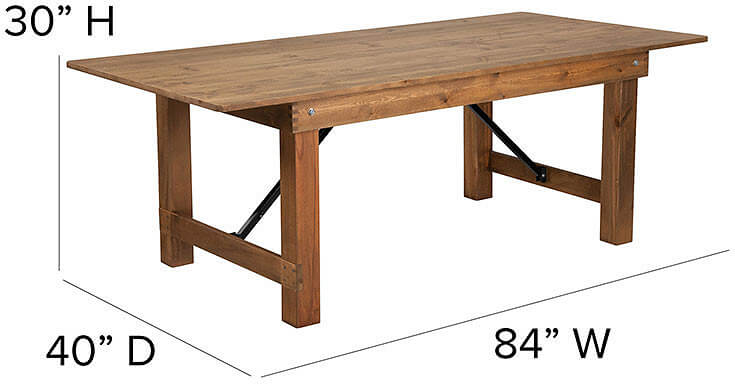 Flash Furniture XA-F-84X40-GG, 84