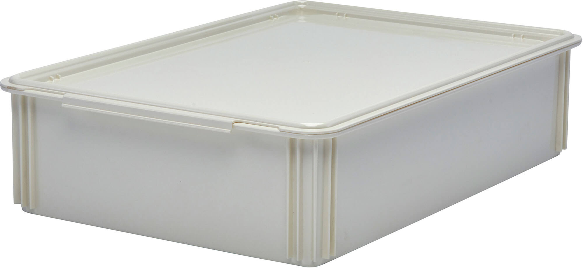 Cambro DBC1826CW148 Camwear 18 x 26 White Pizza Dough Proofing Box Lid