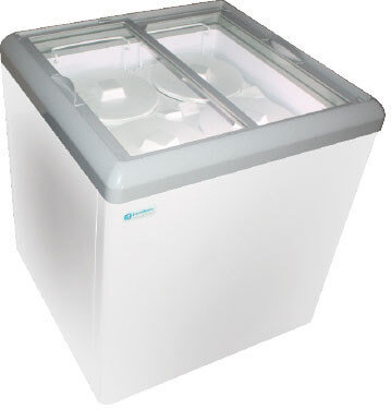 冷凍H90 F60 Excellence Industries HB-6HCD, 6.4 cu. ft. Flat Top Dual Temp