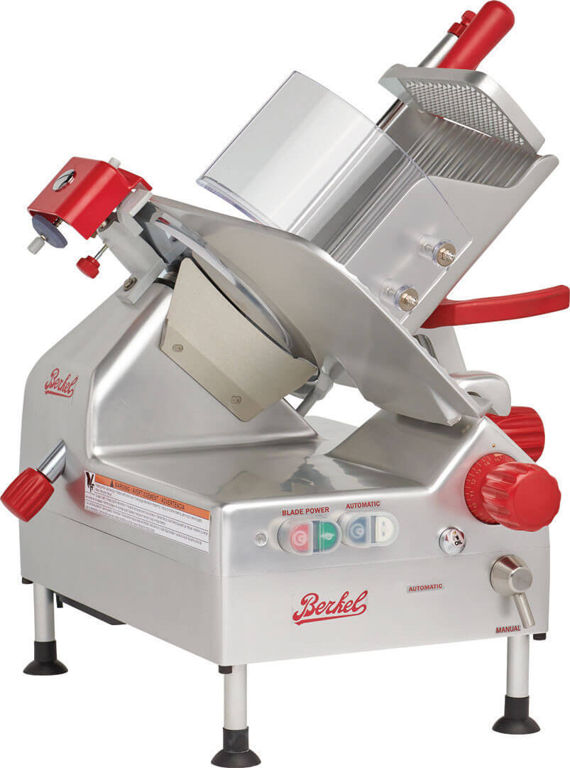 Berkel 330M-STD Fly Wheel Slicer 13 Chromium-plated Carbon Steel Knife  Manual