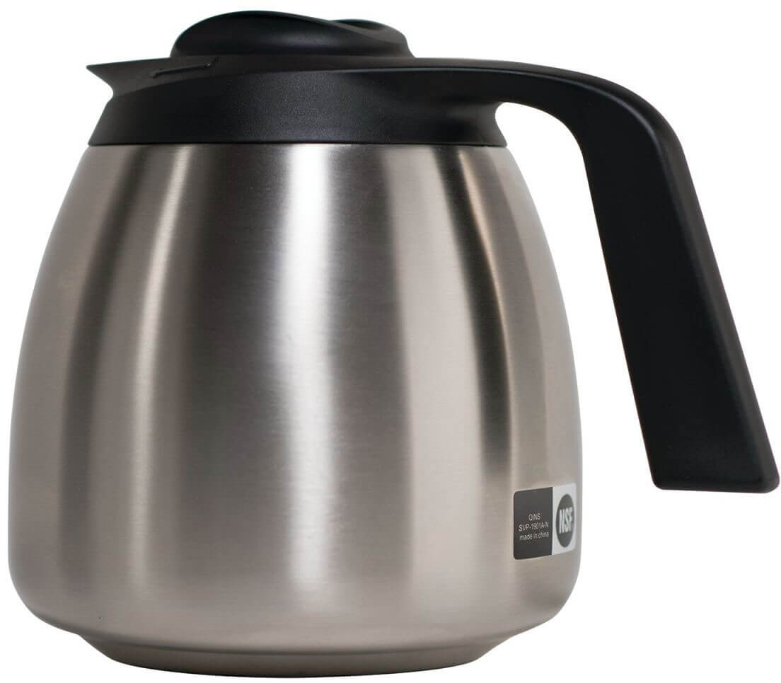 Bunn 51746.0001, 64 oz Stainless Steel Vacuum Insulated Thermal Coffee  Carafe