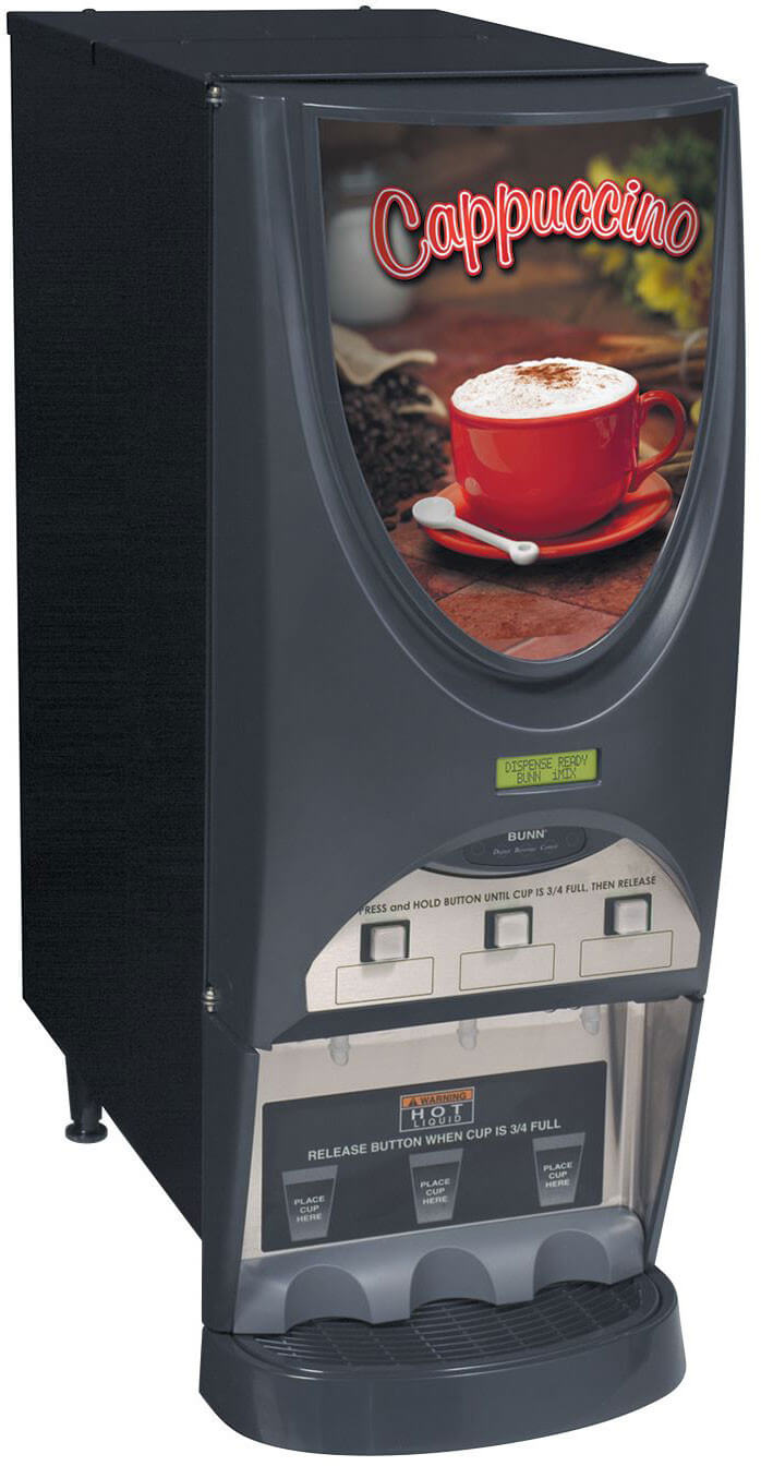 Hot Chocolate & Cappuccino Dispensers - WebstaurantStore