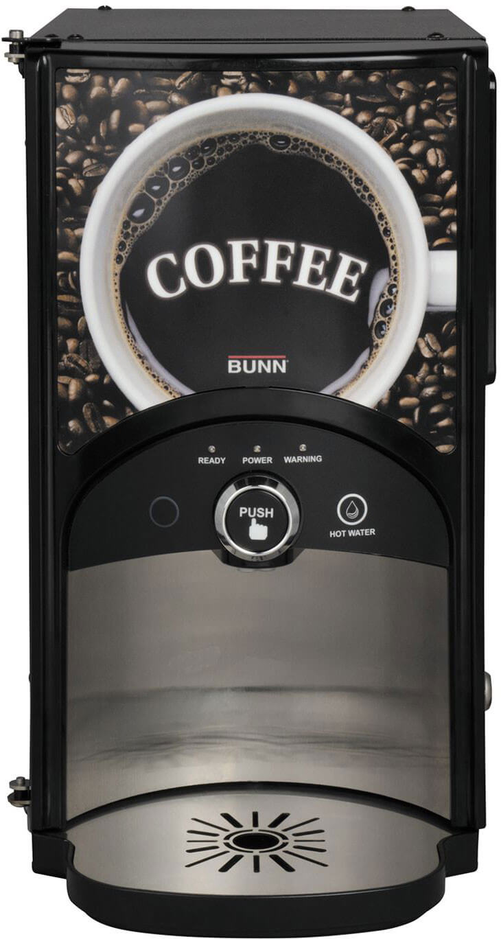 Bunn 34400.0002 LCA-2 Ambient Liquid Coffee Dispenser with Scholle 1910LX  Connector - 120V