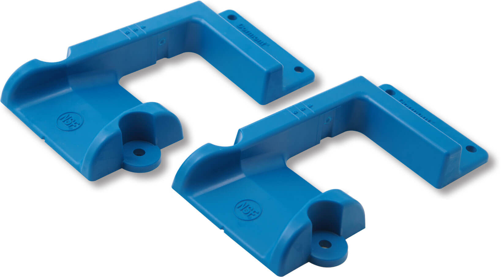 青色 コントロールアーム 2個セット Dormont PS, ABS Caster Positioning Chock, Set of 2