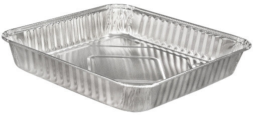 D&W Fine Pack 15640, 1.5 lb Aluminum Foil Loaf Pan (500/Case)