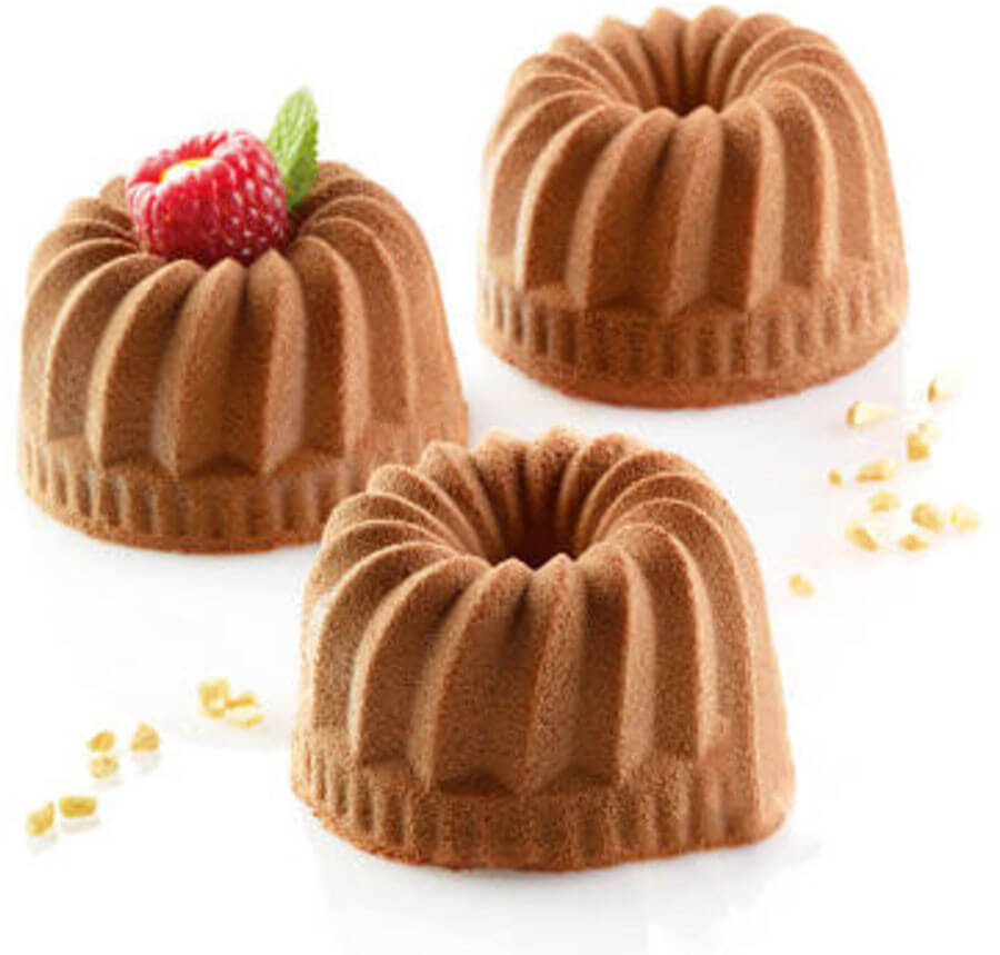 Stampo Per Gugelhupf In Silicone 23 Cm - Antiaderente, Flessibile E Senza BPA - Per Torte Soffici E Facili Da Sformare