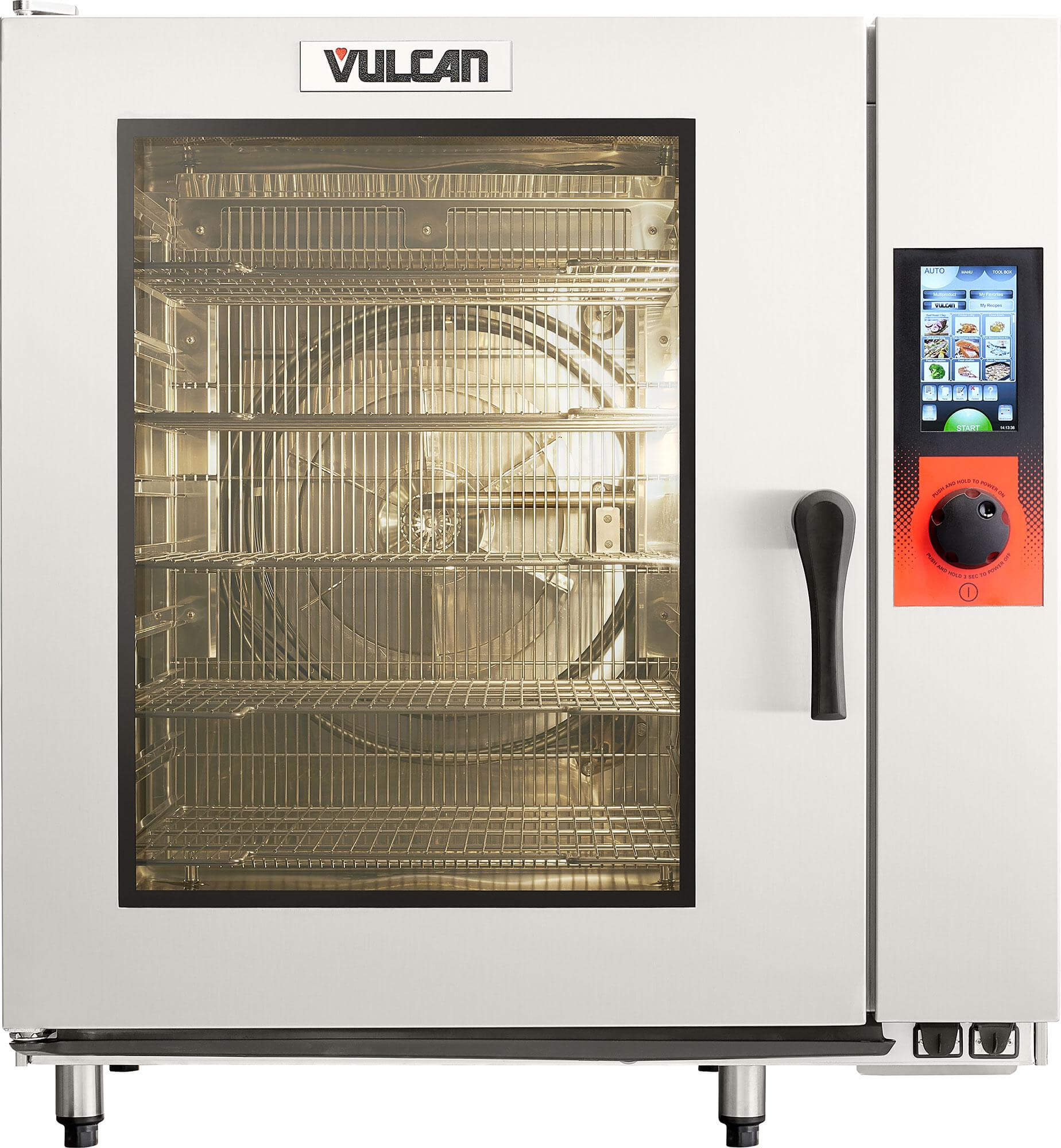 Vulcan TCM-102E-208, 31 kW Electric Boilerless Combi Oven, 20 Pan
