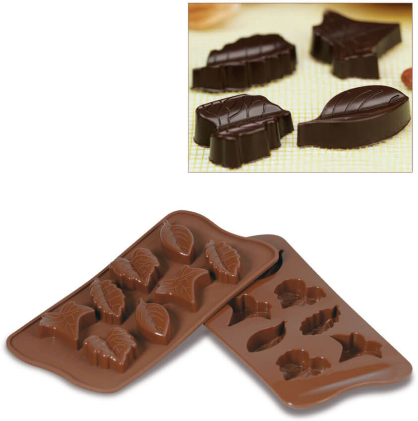 Silikomart Imperial Brown Silicone 15 Compartment Chocolate Mold SCG03