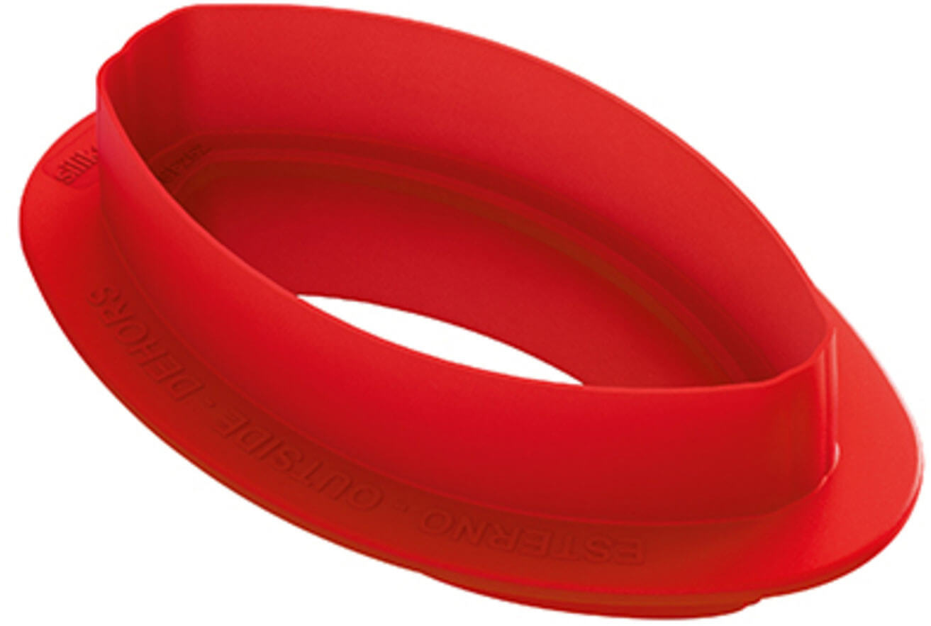 SilikoMart CURVECACAO120, 6-Compartment Flexible Silicone Cacao