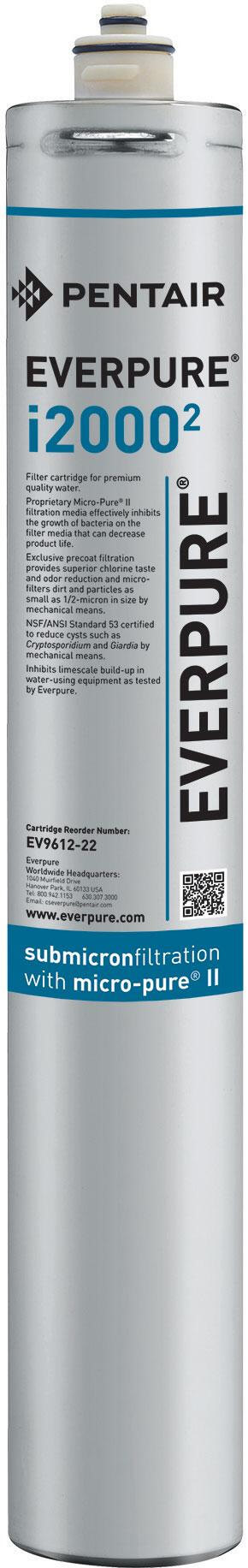 Everpure EV961222 i2000, Water Filter Replacement Cartridge